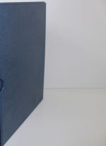 Leuchtturm Vario, 2 blaue Ringbinder mit Kassetten