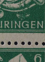 Sowjetische Zone, MiNr. 95 A X PF XV, Viererblock, postfrisch