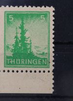Sowjetische Zone, MiNr. 94 A X PF III, postfrisch
