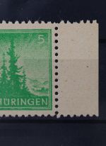 Sowjetische Zone, MiNr. 94 A X PF I, Paar, postfrisch