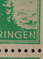 Sowjetische Zone, MiNr. 94 A X PF II, Paar, postfrisch