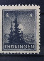 Sowjetische Zone, MiNr. 93 A X PF II, Paar, postfrisch
