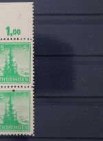 Sowjetische Zone, MiNr. 94 A X PF IV, Viererblock, postfrisch