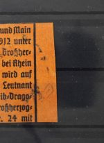 Deutsches Reich, MiNr. IV, Briefstück
