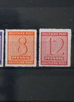 Sowjetische Zone, MiNr. 116-119 D X, postfrisch, BPP Signatur