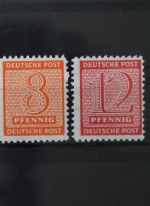 Sowjetische Zone, MiNr. 116-119 B X, postfrisch, BPP Signatur