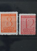 Sowjetische Zone, MiNr. 116-119 A X, postfrisch, BPP Signatur