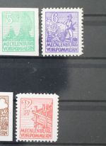 Sowjetische Zone, MiNr. 29-36 x, postfrisch
