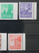 Sowjetische Zone, MiNr. 29-36 x, Seitenränder, postfrisch