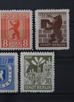 Sowjetische Zone, MiNr. 1-7 B, postfrisch