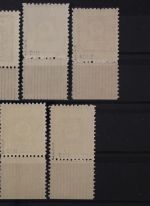 Sowjetische Zone, MiNr. 42-50 D III, postfrisch, BPP Signatur