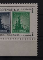 Sowjetische Zone, MiNr. Block 1 x a, Ecke li. unten, postfrisch, BPP Fotoattest