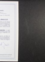Sowjetische Zone, MiNr. Block 2 t Type I, postfrisch, BPP Fotoattest
