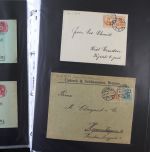 Deutsches Reich Belege-Sammlung von ca. 1900-1945