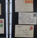 Deutsches Reich Belege-Sammlung von ca. 1900-1945