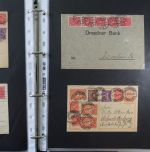 Deutsches Reich Belege-Sammlung von ca. 1900-1945