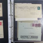 Deutsches Reich Belege-Sammlung von ca. 1900-1945