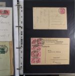 Deutsches Reich Belege-Sammlung von ca. 1900-1945