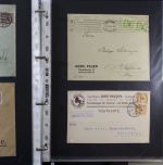 Deutsches Reich Belege-Sammlung von ca. 1900-1945