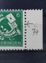 Sowjetische Zone, MiNr. 95 A X PF XI, Paar, postfrisch