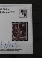 Bizone, MiNr. 93 I X B, postfrisch, BPP Kurzbefund