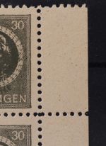 Sowjetische Zone, MiNr. 99 A X PF II, Sechserblock, postfrisch
