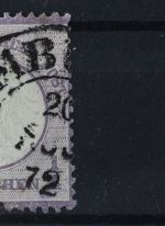 Deutsches Reich, MiNr. 1, gestempelt