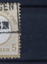 Deutsches Reich, MiNr. 22, gestempelt