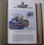 Motivsammlung "Schweizer Luftfahrtsgeschichte" in 3 Vordruckalben