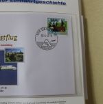 Motivsammlung "Schweizer Luftfahrtsgeschichte" in 3 Vordruckalben