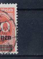 Deutsches Reich, MiNr. 309 P b, gestempelt, geprüft Infla
