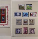 Österreich 1960-1999, postfrische Sammlung auf Lindner