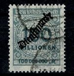 Deutsches Reich Dienstmarke, MiNr. 82, gestempelt, BPP Kurzbefund