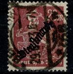 Deutsches Reich Dienstmarke, MiNr. 75, gestempelt, geprüft Infla