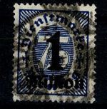 Deutsches Reich Dienstmarke, MiNr. 96, gestempelt, geprüft Infla