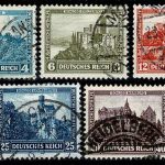Deutsches Reich, MiNr. 474-478, gestempelt