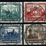 Deutsches Reich, MiNr. 450-453, gestempelt