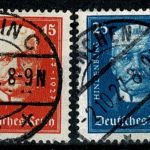Deutsches Reich, MiNr. 403-406, gestempelt