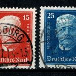 Deutsches Reich, MiNr. 403-406, gestempelt