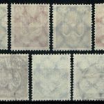 Deutsches Reich, MiNr. 344-350, gestempelt