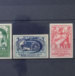 Sowjetunion, MiNr. 224-227 C, Falz
