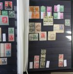 Abarten & Plattenfehler Sammlung im Einsteckalbum