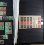 Abarten & Plattenfehler Sammlung im Einsteckalbum