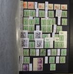 Abarten & Plattenfehler Sammlung im Einsteckalbum