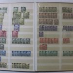 Briefmarken-Posten "Deutschland" aus einem großen Nachlaß. Karton 7