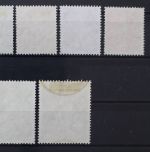 Berlin, MiNr. 35-41, gestempelt