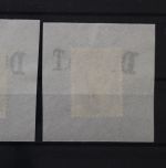 Notausgabe Dorpat, MiNr. 1-2 auf Papier, Stempel Dorpat