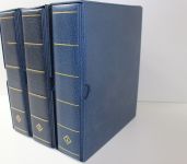 Leuchtturm, VARIO GIGANT, 3 blaue Ringbinder GIGANT mit Inhalt