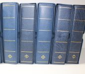 Leuchtturm, VARIO GIGANT, 6 blaue Ringbinder GIGANT mit Inhalt