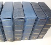 Leuchtturm, VARIO GIGANT, 6 blaue Ringbinder GIGANT mit Inhalt